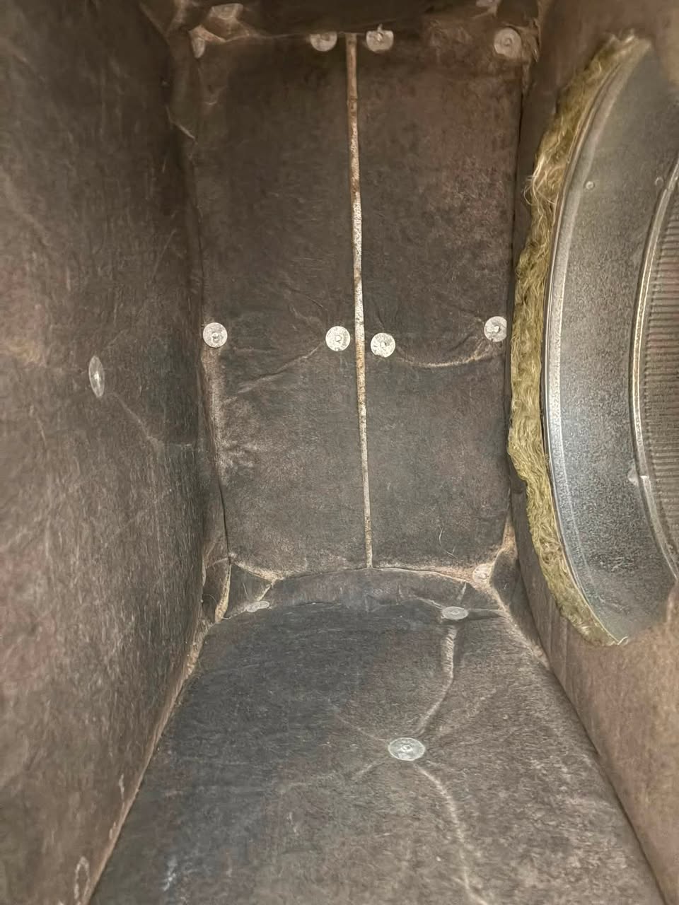 Supply duct cleaning — after duct cleaning